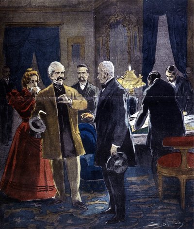 Dreyfus case. The arrest of Commander Esterhazy by Unknown artist