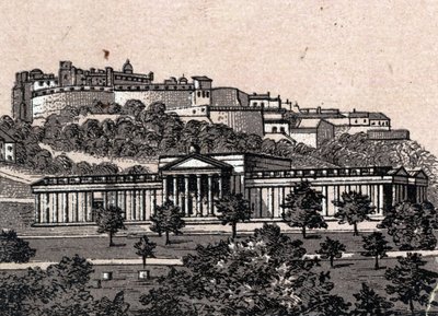 Edinburgh, Scotland: view of the National Gallery by Unknown artist