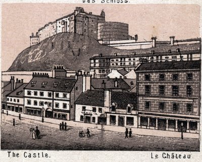 Edinburgh, Scotland: view of the castle. The world illustrates 168 views. Undated (late 19th century) by Unknown artist