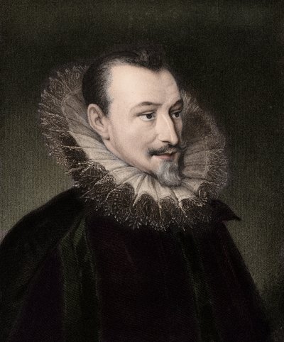 Edmund Spenser c1552/3-1599 by Unknown artist