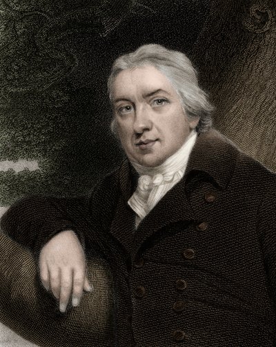 Edward Jenner 1749-1823 - engraving - 19th century by Unknown artist