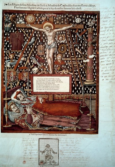 Effigies of Henry I of Lorraine and Louis II of Guise by Unknown artist