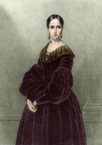 Elisabeth Rachel Félix, known as Mademoiselle Rachel, French tragedian by Unknown artist