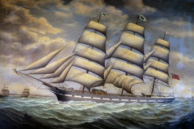 English Clipper the Elize Youlton by Unknown artist