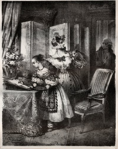 Engraving for the novel 
