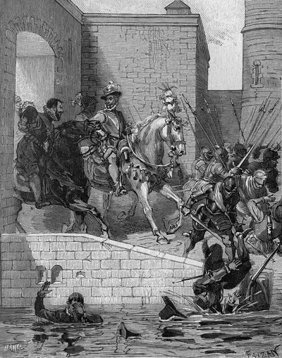 Entry of Henry IV (1553-1610), King of France, in Paris, March 22 by Unknown artist