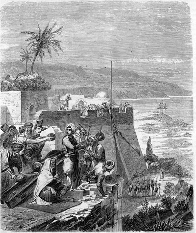 Episode of the conquest of Algeria in 1832: Capture of Bone, March 21 by Unknown artist