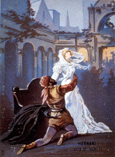 Ernani by Giuseppe Verdi Act II, Scene IV by Unknown artist