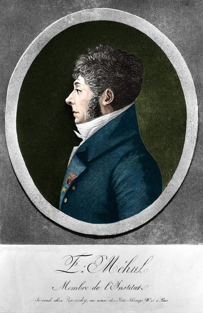 Etienne Mehul, French composer and organist (1763-1817) by Unknown artist