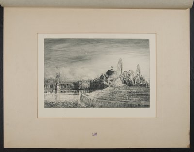 Evening in the Court of Honor by Unknown artist