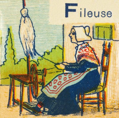 F as Spinner by Unknown artist