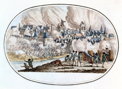 Federalist Insurrection. The Takeover of Toulon from the English in 1794 Where the Young Bonaparte Distinguished Himself by Unknown artist