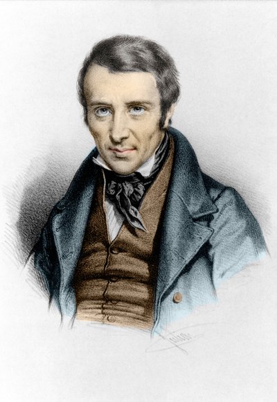 Portrait of Félicité Robert de La Mennais by Unknown artist