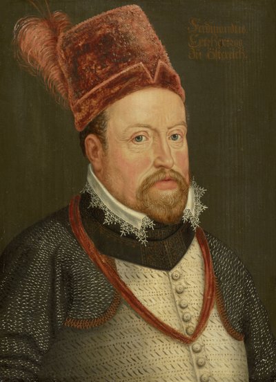 Portrait of Ferdinand II, Archduke of Austria by Unknown artist