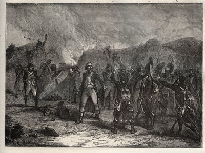 First Coalition: Colonel Antoine Guillaume Rampon at the Battle of Montenotte on 12 April 1796, during the Italian Campaign Opposing the French Troops of Napoleon Bonaparte Against the Austrian and Sardinian Armies by Unknown artist