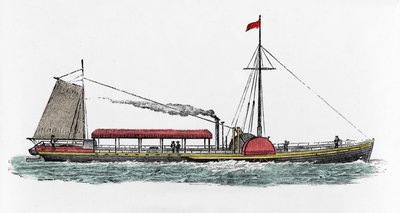 First Voyage of the Steamboat 
