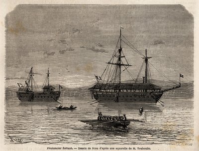 Floating Penitentiaries of French Guiana by Unknown artist