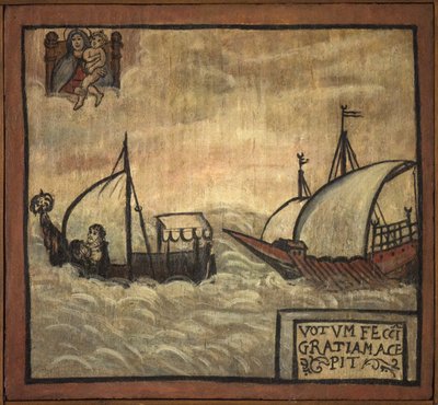 Former voto (ex voto) sailor by Unknown artist