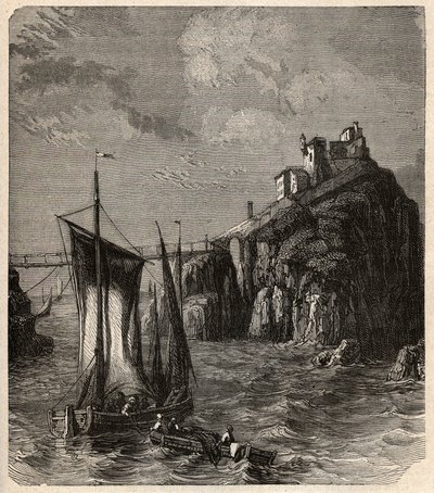 Fort de Bertheaume - Plougonvelin - Finistere (engraving) by Unknown artist
