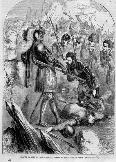 Francois I taken prisoner at the Battle of Pavia (1525) by Unknown artist