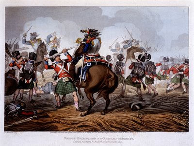French curassiers at Waterloo - in 