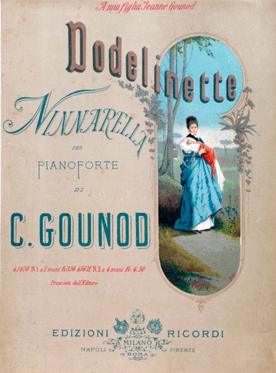 Frontispiece of Dodelinette, Lullaby by Unknown artist
