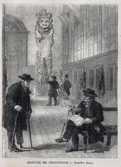 Greenwich Hospital: The Figurehead of the Warship 