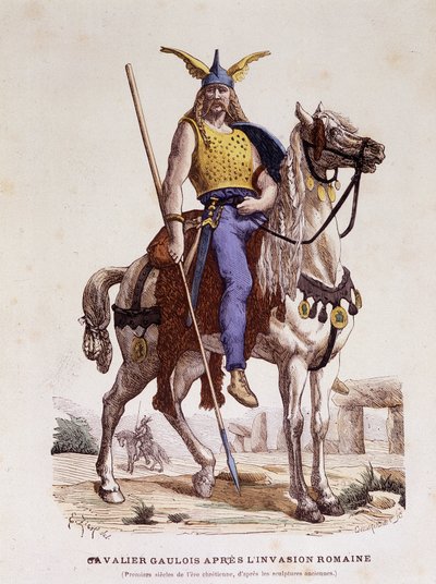 Gallic Horseman After the Roman Invasion - in 