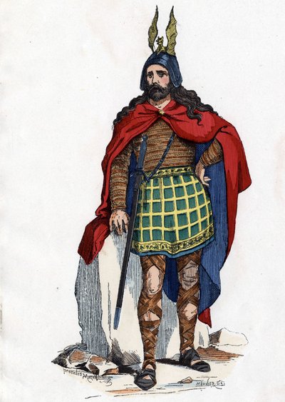 Gallic leader under the Roman domination - in 
