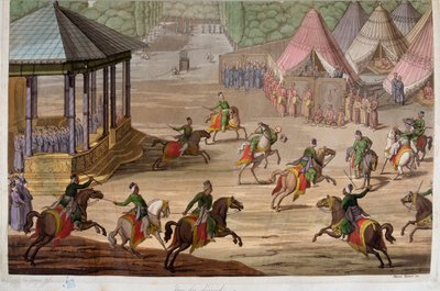 Game of the jirid in the Ottoman Empire - in 