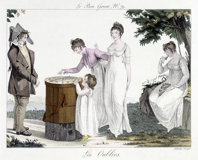Game: the Forget - in The Good Genre, No. 79, early 19th century by Unknown artist