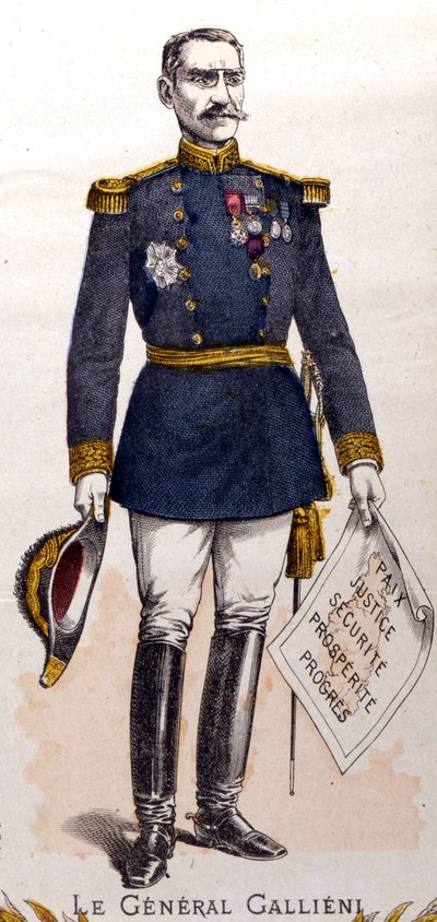 General Joseph Gallieni (1849 - 1916), Marshal of France by Unknown artist