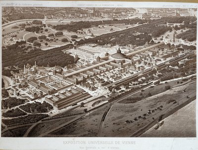 General view of the 1873 World Exhibition in Vienna by Unknown artist