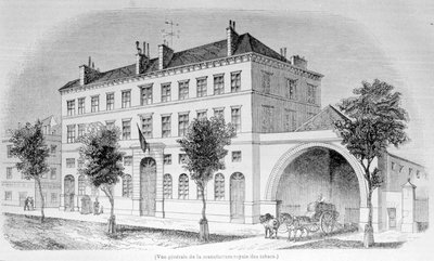 General view of the Royal Tobacco Factory by Unknown artist