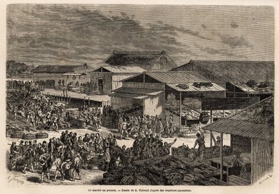 General View of the Fish Market by Unknown artist