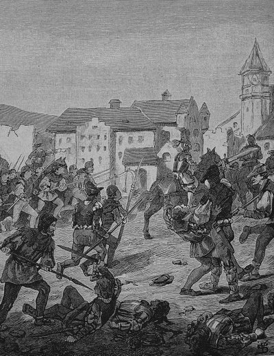 German Peasants War: Storming of Weinsberg by Unknown artist