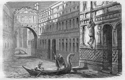 Giacomo Casanova escaping from The Leads, Venice, October 31 by Unknown artist
