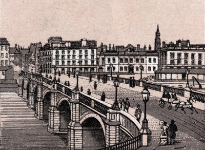 Glasgow, Scotland: view of the Broomielaw Bridge. in 