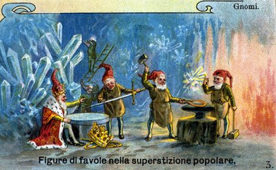Gnomes, characters of fables in popular tradition by Unknown artist