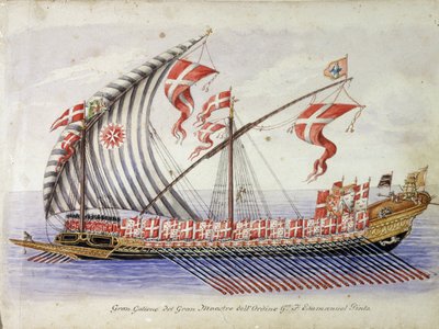 Grand Galion of the Grand Master of the Order Gno T Emmanuel Pinto - 19th century by Unknown artist
