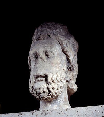 Head of King of Judah from the Cathedrale Notre Dame de Paris by Unknown artist