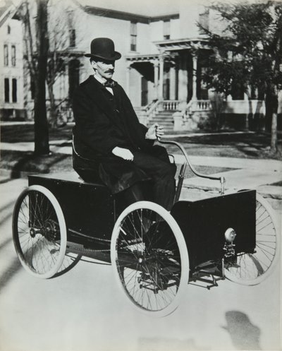 Henri Ford Drove His First Gasoline Car by Unknown artist