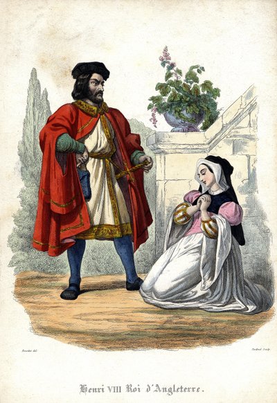 Henry VIII and Anne Boleyn by Unknown artist
