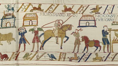 Here is Wadard, Bayeux Tapestry by Unknown artist