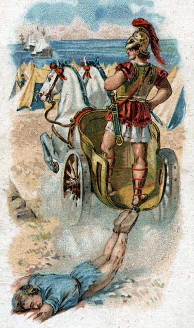 History of Achilles: Achilles Drags Hector