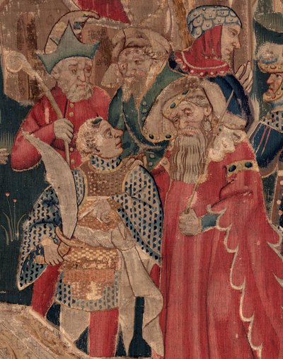 History of Saint Piat and Saint Eleutherius, Scene 12: The Resurrection of the Tribune