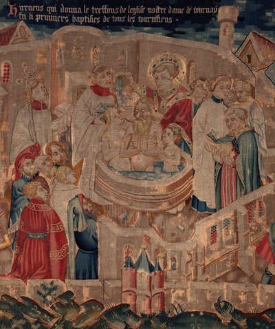 History of Saint Piat and Saint Eleutherius, Scene 6 (detail) by Unknown artist