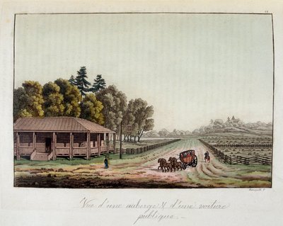 Hostel and diligence in the United States - in 