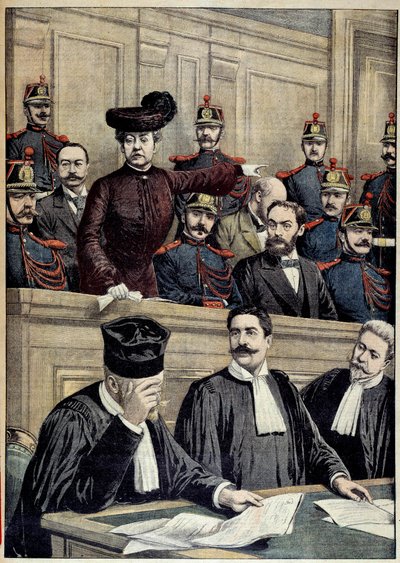 Humbert Case: The Trial of Therese Humbert by Unknown artist