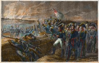 Hundred Thousand Sons of Saint Louis - The French siege in the Battle of Trocadero - 31 August 1823 by Unknown artist